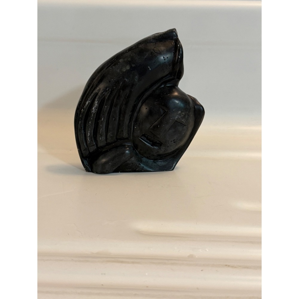 Eric Chatyoka 1988 Signed Soapstone Sculpture Shona Art Zimbabwe Abstract Figure